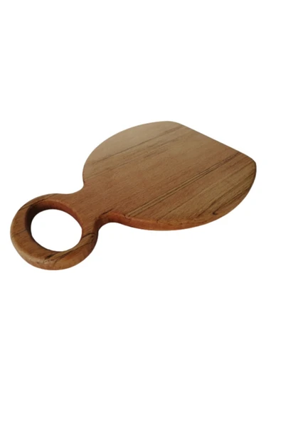 Truva Ahşap Doğal Ahşap Kayın Kesme Tahtası Ksm-0002 - Resim 2