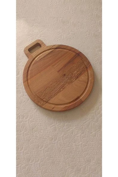 herdaldanhobi Ahşap Tek Saplı Sunum,kesme Tahtası ürün görseli