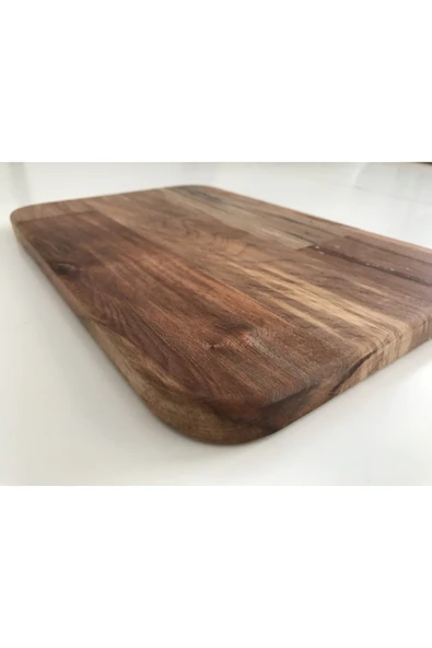 odi creative Doğal Ahşap Kesme Tahtası- Kayın Masif 20x30 - Resim 2