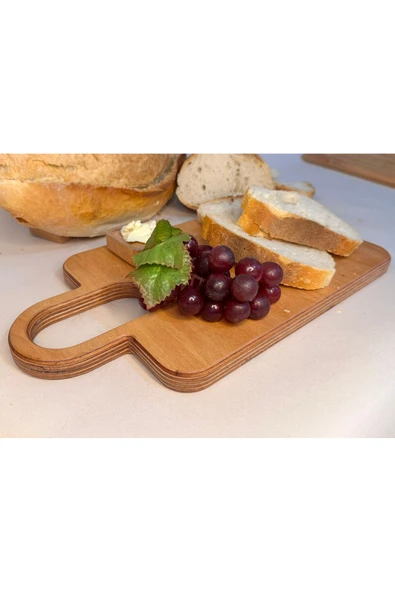 DECORİUM WOOD Ahşap Kayın Kesme Tahtası - Resim 3