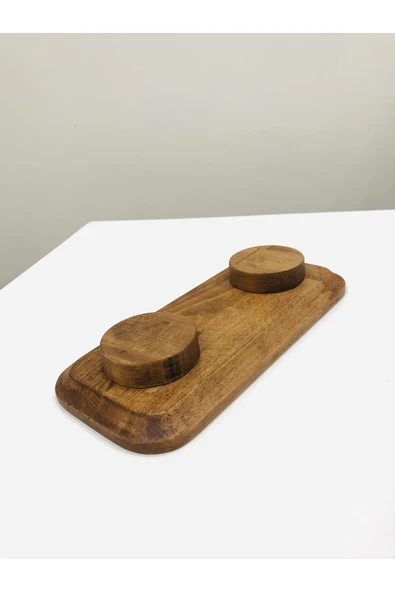 kavela Mini Ahşap Sunumluk&sofra&kahve&servis - 4