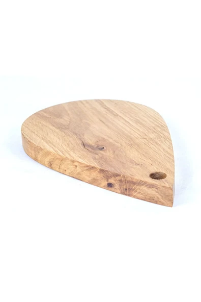 OPPİPO Damla Model Şarküteri Ve Peynir Sunum Tepsisi - El Yapımı, Doğal Ağaç - 2