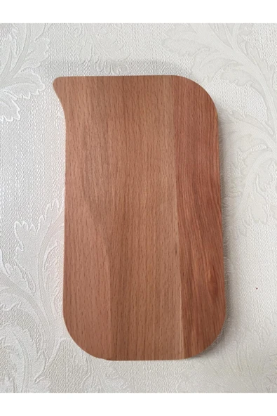 Decomarket Doğal Ahşap Kayın Mutfak Servis Sunum Tabağı 12*20 Cm ürün görseli