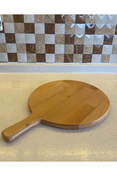 WoodyDesign Sunum / Peynir Tabağı ( Naturel Ahşap ) - 6