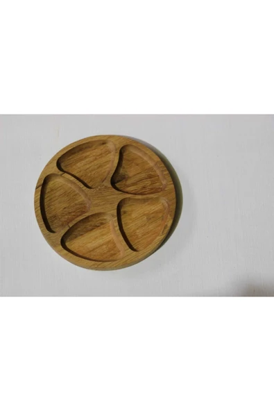 Armossa Ahşap Dekoratif Çerez & Kahvaltı Tepsisi