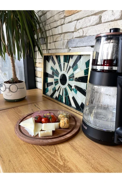 Woody Ahşap Pizza Sunum ve Kesim Tahtası ürün görseli