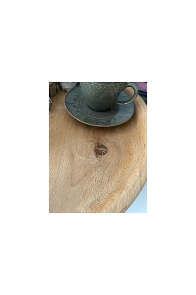 Minimalhomedesign Ahşap Ceviz Top Ayaklı Sunumluk Tepsi 30cm/ceviz Kase, Çerezlik/top Ayaklı Ağaç Kahve Sunumu - 4