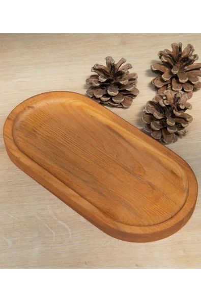 WORKPASAJ AHŞAP KAHVE SUNUM ALTLIĞI YAĞDANLIK ALTLIĞI SUNUM TABAĞI SERVİS TABAĞI - 2