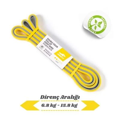 JOINFIT Direnç Lastiği ve Egzersiz Bandı Sarı-Gri X-Light - 1