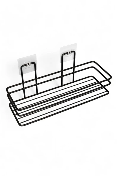 Silkyra 2'li Set, Pratik Ve Şık Yapışkanlı Banyo Şampuanlık Ile Banyonuzda Yer Açın - Resim 4