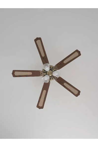 İleri Geri Fonksiyonlu 5 Kanatlı Fan ve Işıklı Uzaktan Kumandalı Tavan Vantilatörü, Sessiz Çalışma - 3