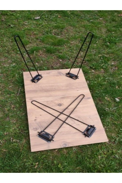 RMD SHOP Katlanır Sehpa Ayağı 49 Cm Siyah 1 Adet - 5