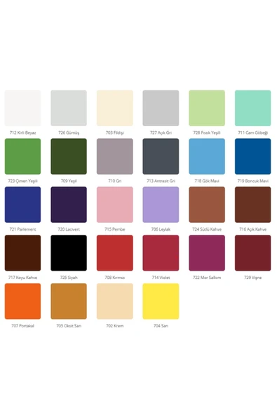 ZİRVE YAĞLI BOYA SENTETİK BOYA 0,7 LT(1 KG) - 2