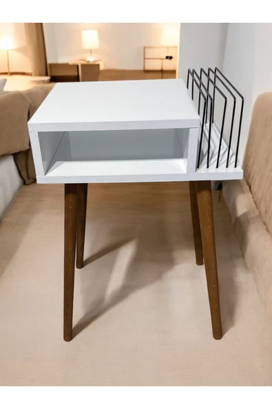 RMD SHOP Plak Ve Pikap Sehpası Ahşap Ayaklı - 2