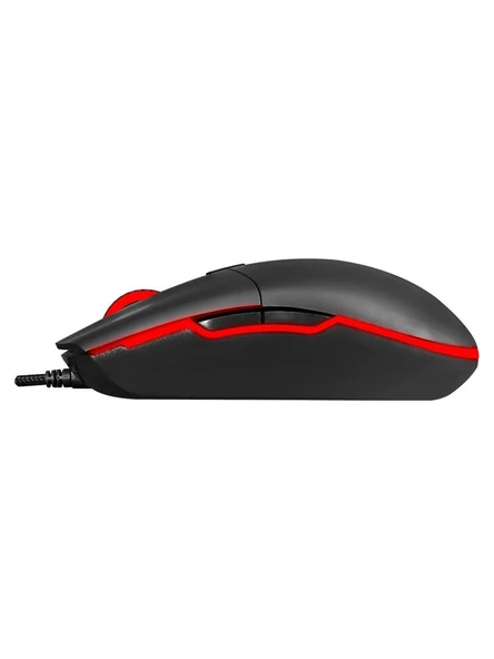 GameBooster GB-M630 USB RGB Led Aydınlatmalı 3200dpi Gaming Optic Siyah Mouse - 4