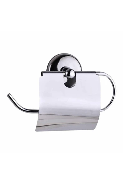 Egem Home Yapışkanlı Uzun Çubuk Havluluk Ve Geniş Kapaklı Kağıtlık - 2'li Set - Banyo Aksesuar Seti - Resim 2