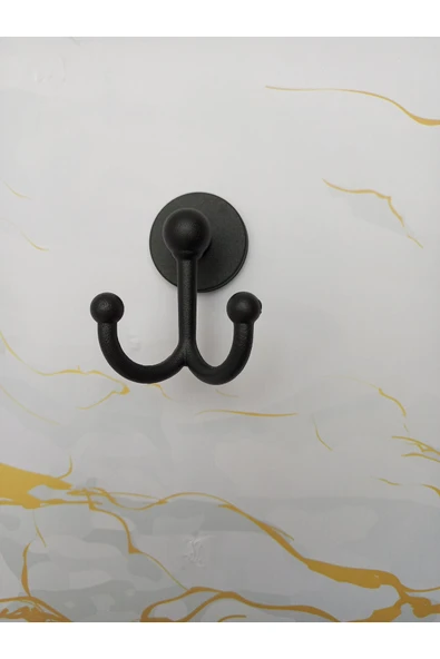 Egem Home Yapışkanlı 2 Katlı Banyo Rafı,yuvarlak Havluluk,tuvalet Kağıtlığı, Bornozluk - Resim 6