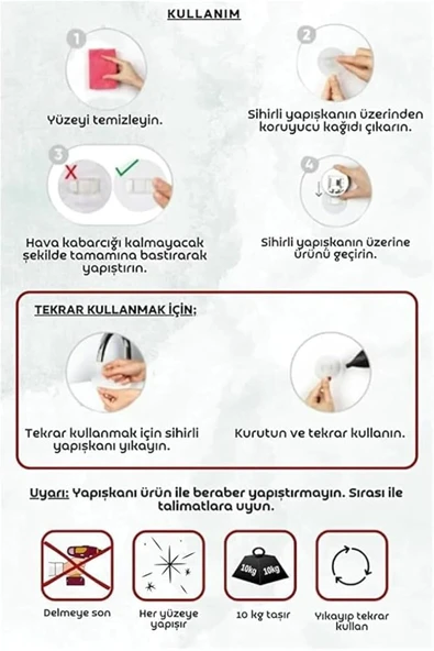 Silkyra 2'li Set, Pratik Ve Şık Yapışkanlı Banyo Şampuanlık Ile Banyonuzda Yer Açın - Resim 5