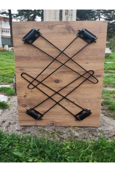 RMD SHOP Katlanır Sehpa Ayağı 49 Cm Siyah 1 Adet - 4
