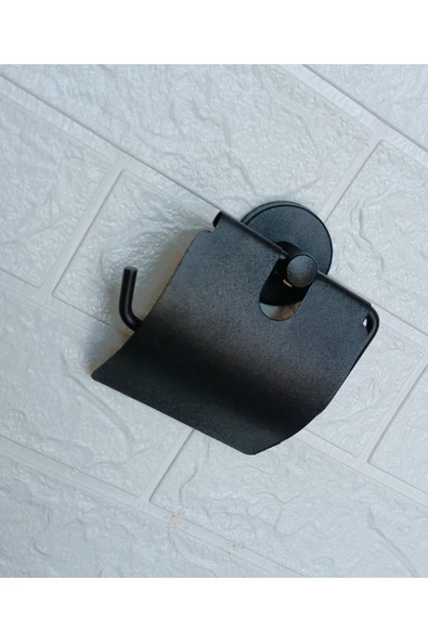 Egem Home Yapışkanlı Banyo Aksesuar Seti 2 Katlı Banyo Rafı,uzun Havluluk,tuvalet Kağıtlığı, Bornozluk - Resim 4