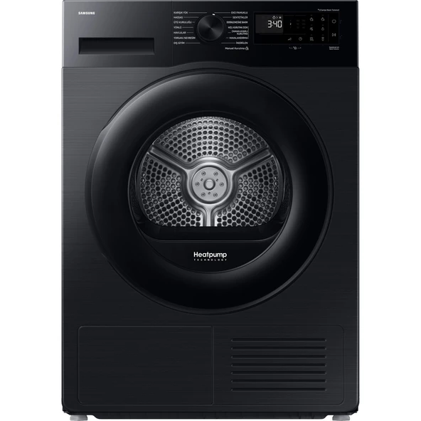 Samsung DV90DG52A0ABAH 9 kg Çamaşır Kurutma Makinesi - 1