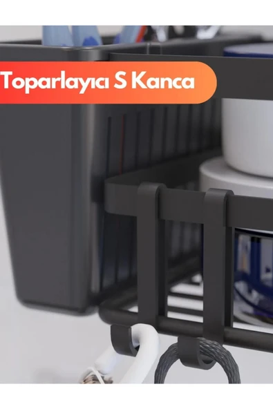 Egem Home 4 Adet Askı Kanca Toparlayıcı - 2