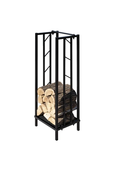 RMD SHOP Dekoratif Metal Şömine Ve Soba Yanı Odunluk - 6