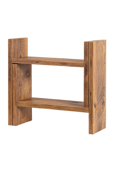 RMD SHOP Mini Masa Üstü Ayarlanabilir Düzenleyici Organizer Raf-Kitaplık-Kalemlik Standı - 7