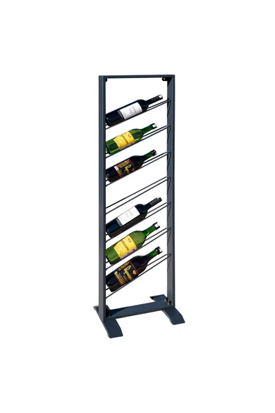 RMD SHOP Metal Şaraplık Rafı, 7 Li Şaraplık - 6