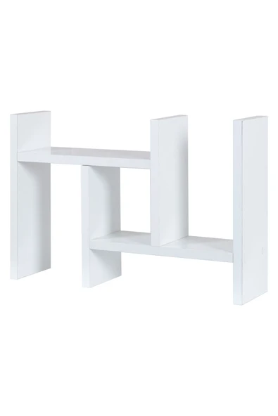 RMD SHOP Mini Masa Üstü Ayarlanabilir Düzenleyici Organizer Raf-Kitaplık-Kalemlik Standı - 3