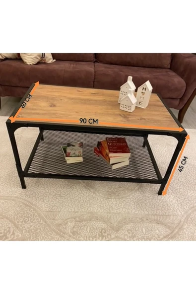RMD SHOP Venüs Orta Sehpa 90 X 60 Cm Atlantik Çam - 4