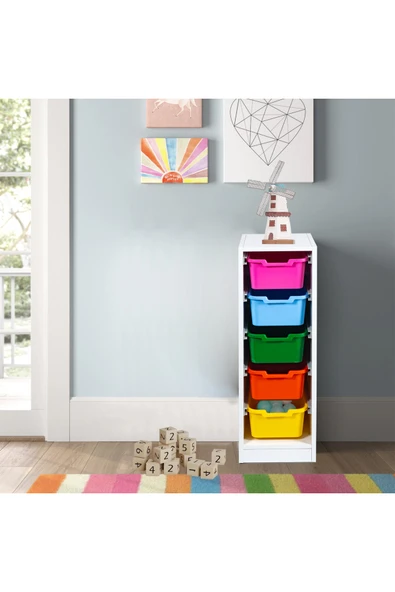 RMD SHOP Plastik Çekmeceli Organizer Raf Çok Amaçlı Dolap Düzenleyici - 1
