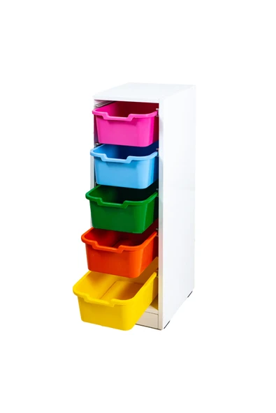 RMD SHOP Plastik Çekmeceli Organizer Raf Çok Amaçlı Dolap Düzenleyici - 4