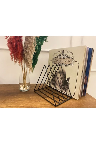 RMD SHOP Piramit Masa Üstü Dekoratif Tel Plak Düzenleyici - 5