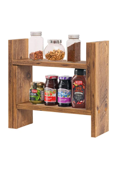 RMD SHOP Tezgah Üstü Çok Amaçlı Organizer Ikiz Baharatlık - 1