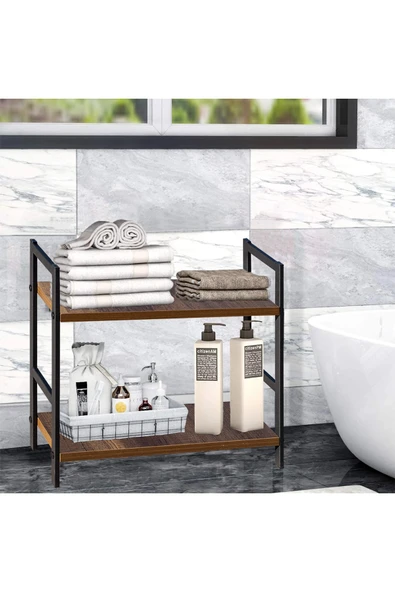 RMD SHOP Masa Üstü Düzenleyici Organizer Mutfak-banyo Rafı Kitaplık Barok - 2