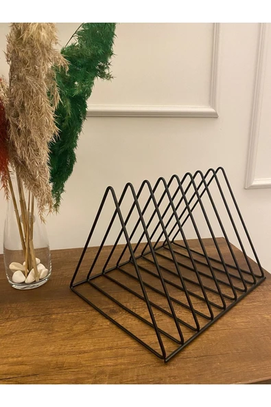 RMD SHOP Piramit Masa Üstü Dekoratif Tel Plak Düzenleyici - 6