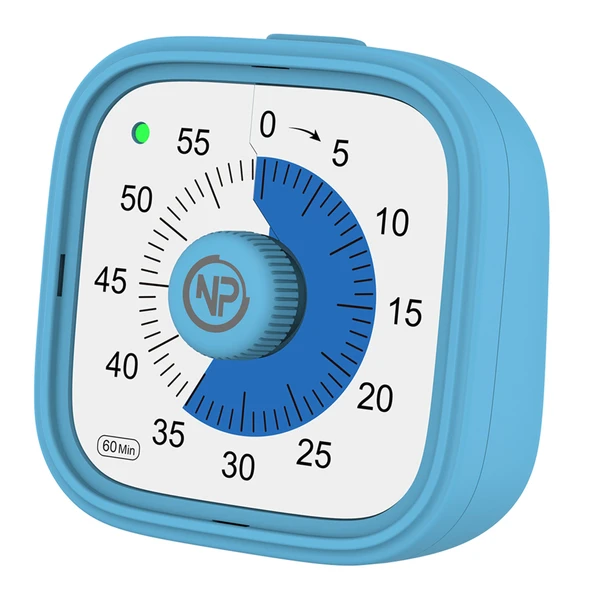 NPO Mutfak,Ders,Yemek için 60dk Analog Alarm Zamanlayıcı,Pomodoro Öğrenci Motivasyon Saati