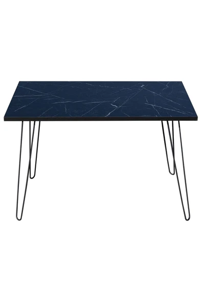 RMD SHOP Royal Katlanır Metal Ayaklı Orta Sehpa (royal Mermer) - 4