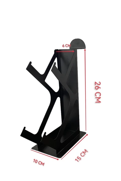 RMD SHOP Oyuncu Kulaklık ve Joistik Standı Taşıyıcı Ayak Metal - 2