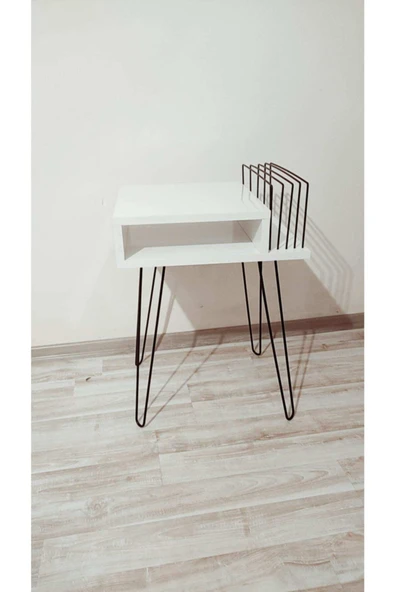 RMD SHOP Tel Sehpa Zigon Sehpa Orta Sehpa Kütük Sehpa Yan Sehpa Ayağı 49 Cm 1 Adet - 5