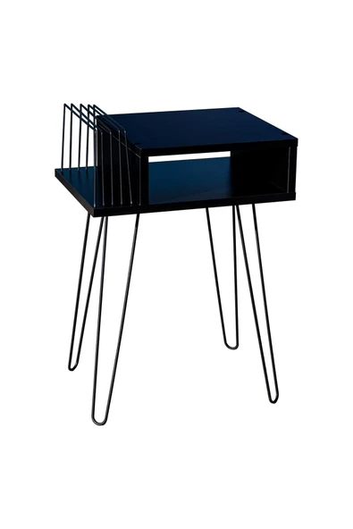 RMD SHOP Plak ve Pikap Sehpası Metal Ayaklı - 4