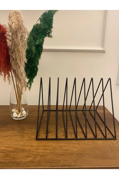 RMD SHOP Piramit Masa Üstü Dekoratif Tel Plak Düzenleyici - 4