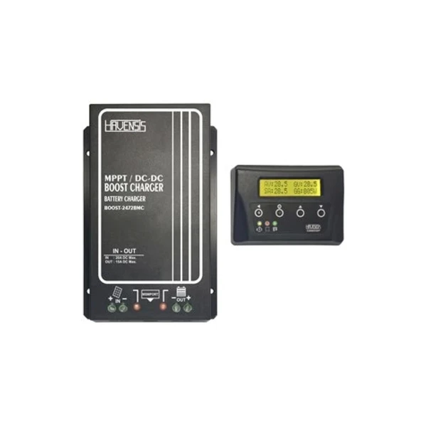 ELEKTRİKLİ BİSİKLET AKÜ İÇİN DİGİTAL EKRANLI SOLAR ŞARJ CİHAZI ürün görseli