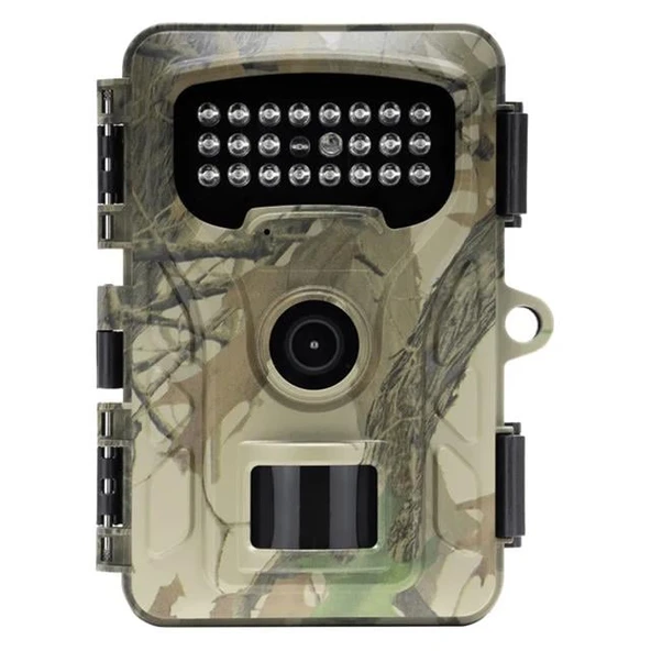 Powermaster RF06 20MP 24 Led PIR Sensörlü 2.0" Renkli Lcd Ekran 128GB SD Kart Destekli Fotokapan Kamuflaj Kamera