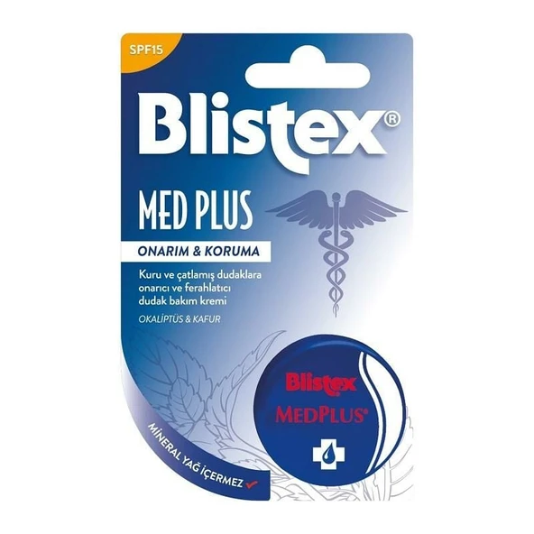 Blistex Medplus Spf15 Yoğun Dudak Bakım Kremi ürün görseli