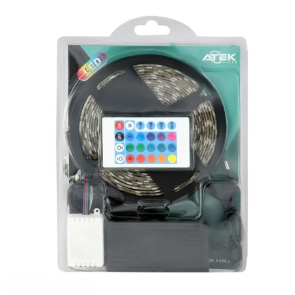 RGB Şerit 54 LED Kumandalı USB Bağlantılı - Resim 3