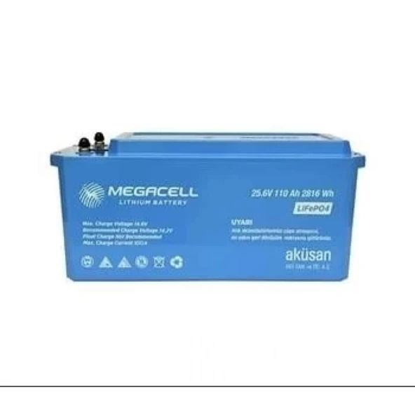 25.6V 110 Ah Lityum Demir Fosfat Akü ürün görseli