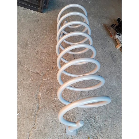 Bisiklet Parkı 10'lu Bisiklet Park Yeri Bisiklet Park Alanı Demiri İmalatı 10'lu 150x50x70 cm Gri - 2