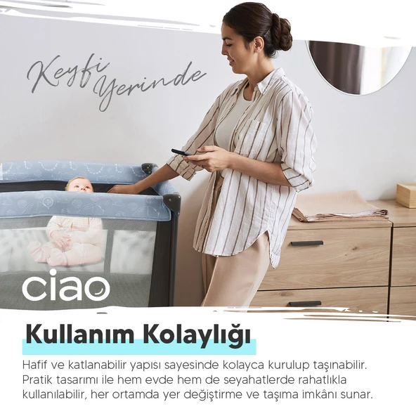 Huggy Ciao Park Yatak Oyun Parkı ve Yatak - 6